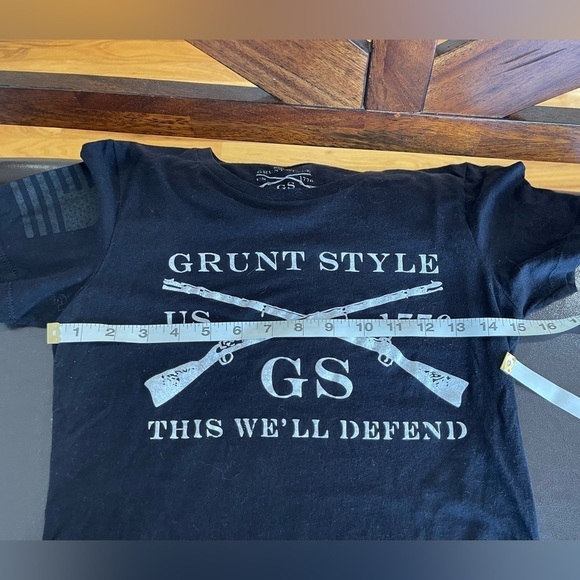 Grunt Style black logo tee shirt in a size small - Picture 7 of 15